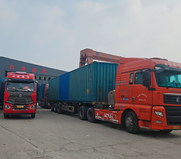 雙梁起重機(jī)發(fā)貨現(xiàn)場